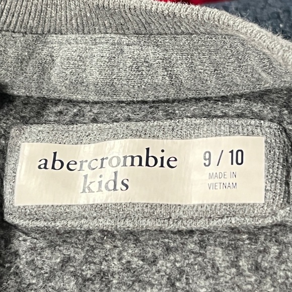 Abercrombie & Fitch New York Gray Kids Youth Pullover Sweatshirt - Picture 4 of 4